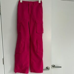 Pink Cargo Pants
